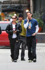 BELLA HADID and Marc Kalman Out in New York 10/05/2021