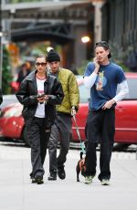 BELLA HADID and Marc Kalman Out in New York 10/05/2021