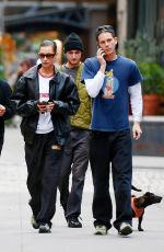 BELLA HADID and Marc Kalman Out in New York 10/05/2021