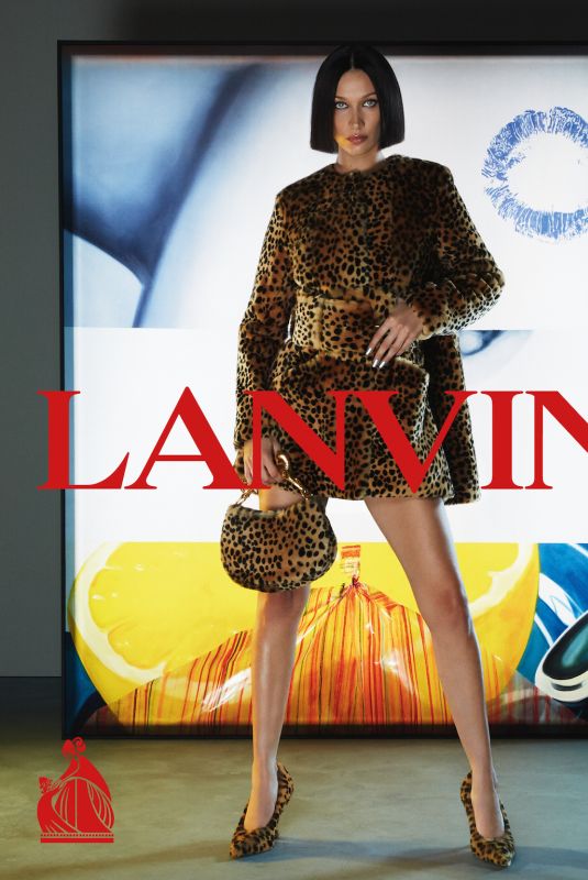 BELLA HADID for Lanvin Fall 2021 Campaign