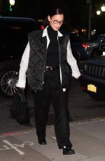 BELLA HADID Heading to Her Home in New York 10/28/2021