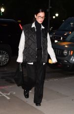 BELLA HADID Heading to Her Home in New York 10/28/2021