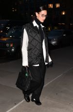 BELLA HADID Heading to Her Home in New York 10/28/2021