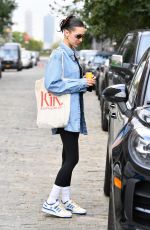 BELLA HADID Leaves a Gym in New York 10/07/2021