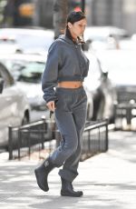 BELLA HADID Out and About in New York 10/02/2021