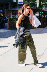 BELLA HADID Out and About in New York 10/03/2021