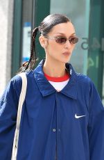BELLA HADID Out and About in New York 10/12/2021