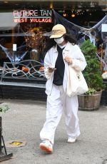 BELLA HADID Out and About in New York 10/13/2021