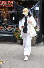 BELLA HADID Out and About in New York 10/13/2021