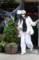 BELLA HADID Out and About in New York 10/13/2021