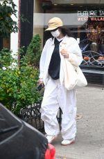 BELLA HADID Out and About in New York 10/13/2021