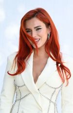 BELLA THORNE at Time Is Up Photocall at 19th Alice Nella Citta in Rome 10/16/2021