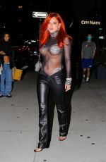 BELLA THORNE Night Out in New York 10/29/2021