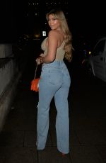 BELLE HASSAN Night Out in London 10/07/2021