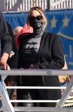 BEYONCE Arrives in Venice 10/15/2021