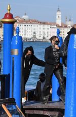 BEYONCE Arrives in Venice 10/15/2021