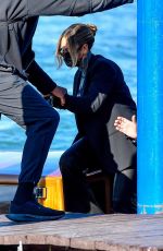 BEYONCE Arrives in Venice 10/15/2021