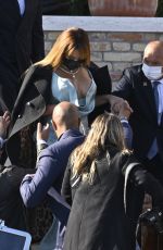 BEYONCE At Wedding of Geraldine Guiotte and Alexander Arnault in Venice 10/16/2021