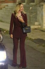 BIANCA GASCOIGNE and Her Mother Sheryl Leaves Dancing with Stars in Rome 10/17/2021