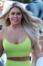 BIANCA GASCOIGNE and Simone Di Pasquale Out in Rome 10/14/2021