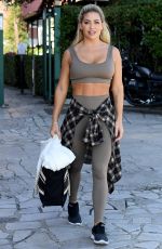 BIANCA GASCOIGNE Arrives at Dancing With The Stars Rehearsals in Rome 10/13/2021