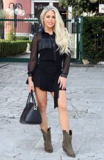 BIANCA GASCOIGNE Arrives at Rai Auditorium in Rome 10/29/2021