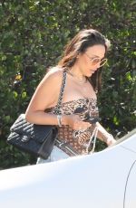 BIANCA ROCCISANO Out for Lunch Date at Cecconi