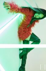 BIBI ZHOU for Elle Magazine, Korea October 2021