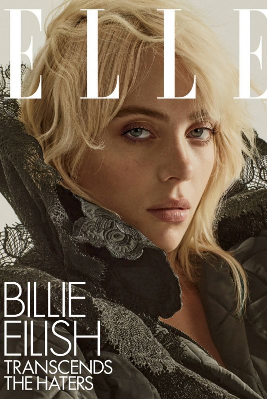 BILLIE EILISH in Elle Magazine, October 2021