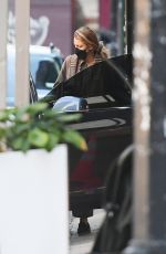 BLAKE LIVELY Leaves a Nail Salon in New York 10/15/2021