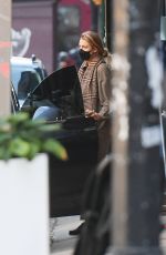 BLAKE LIVELY Leaves a Nail Salon in New York 10/15/2021