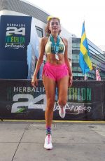 BLANCA BLANCO at Herbalife24 Triathlon in Los Angeles 10/24/2021