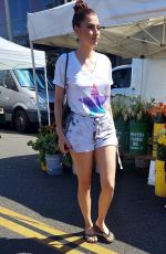 BLANCA BLANCO Shopping at Her Local Farmer