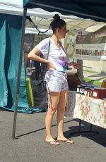 BLANCA BLANCO Shopping at Her Local Farmer