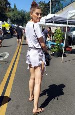 BLANCA BLANCO Shopping at Her Local Farmer