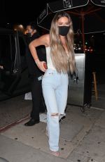 BRIELLE BIERMANN Arrives at The Nice Guy in West Hollywood 10/18/2021