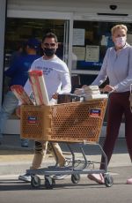 BRIGITTE NIELSEN and Mattia Out Shopping at Marshall