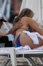 BRITTANY WILLIAMS in Bikini at a Beach in Miami 10/23/2021