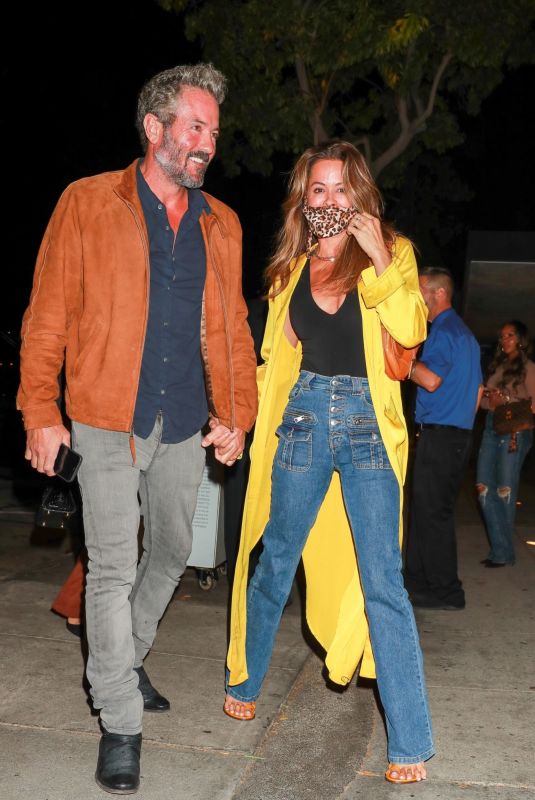 BROOKE BURKE and David Charvet at Craig