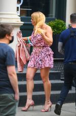 BUSY PHILIPPS Out Filming in New York 10/25/2021