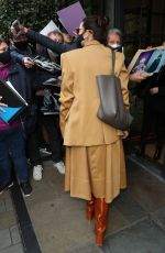 CAITRIONA BALFE Arrives at Ham Yard Hotel in London 10/12/2021