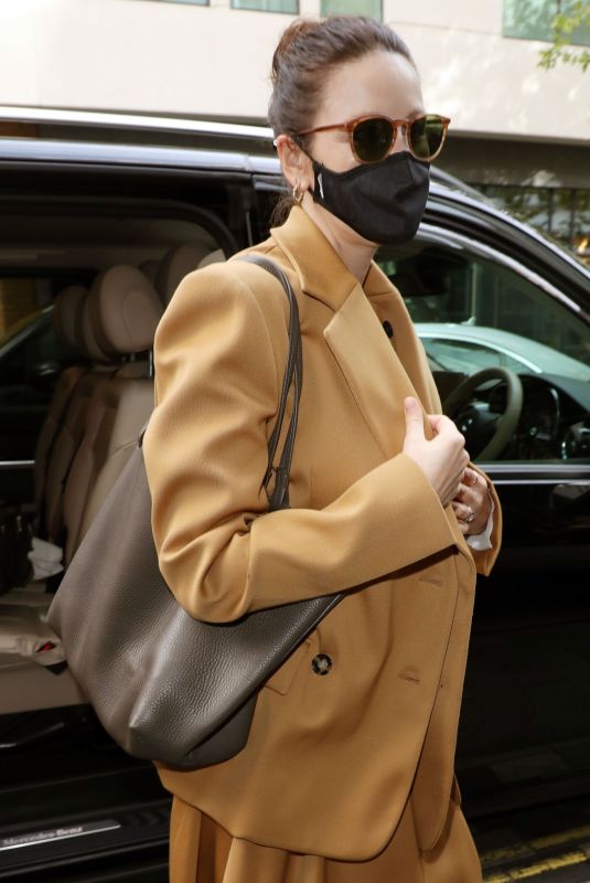 CAITRIONA BALFE Arrives at Ham Yard Hotel in London 10/12/2021