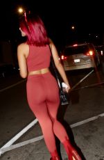CAMARYN SWANSON in Halloween Costume at Catch LA in West Hollywood 10/29/2021