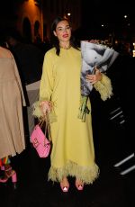 CAMELIA JORDANA at Valentino Womenswear Spring/Summer 2022 Show at Paris Fashion Week 10/01/2021