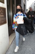 CAMILA CABELLO Leaves Her Hhotel at Paris Fashion Week 10/05/2021