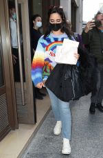CAMILA CABELLO Leaves Her Hhotel at Paris Fashion Week 10/05/2021