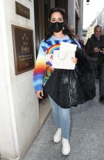 CAMILA CABELLO Leaves Her Hhotel at Paris Fashion Week 10/05/2021