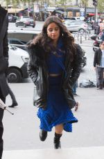 CAMILA CABELLO Leaves L’Oreal Show at Paris Fashion Week 10/03/2021