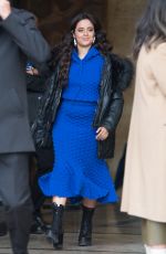 CAMILA CABELLO Leaves L’Oreal Show at Paris Fashion Week 10/03/2021