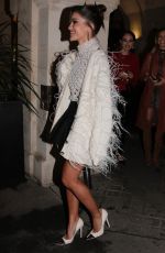 CAMILA COELHO Leaves Valentino Party at Paris Fashion Week 10/01/2021